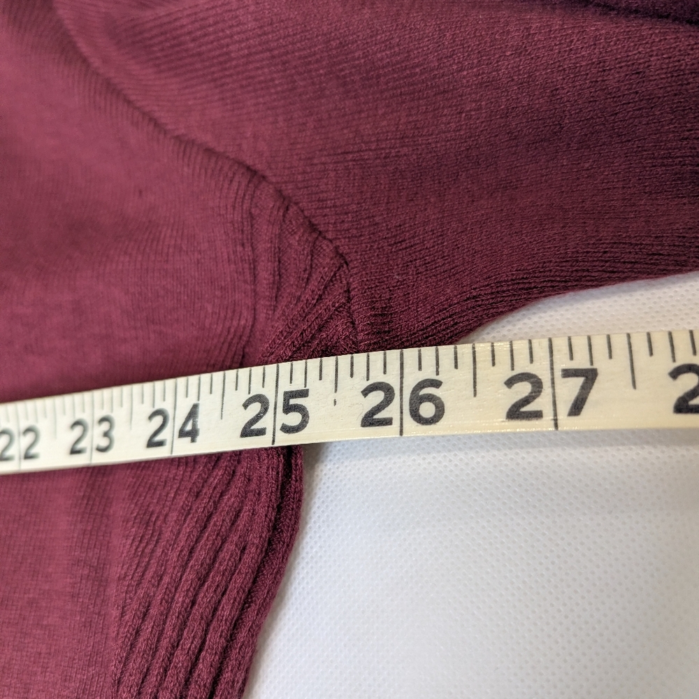 Beautiful Orvis 'Any Wear' Merino Wool Blend Long Tunic Cardigan - Picture 9 of 12